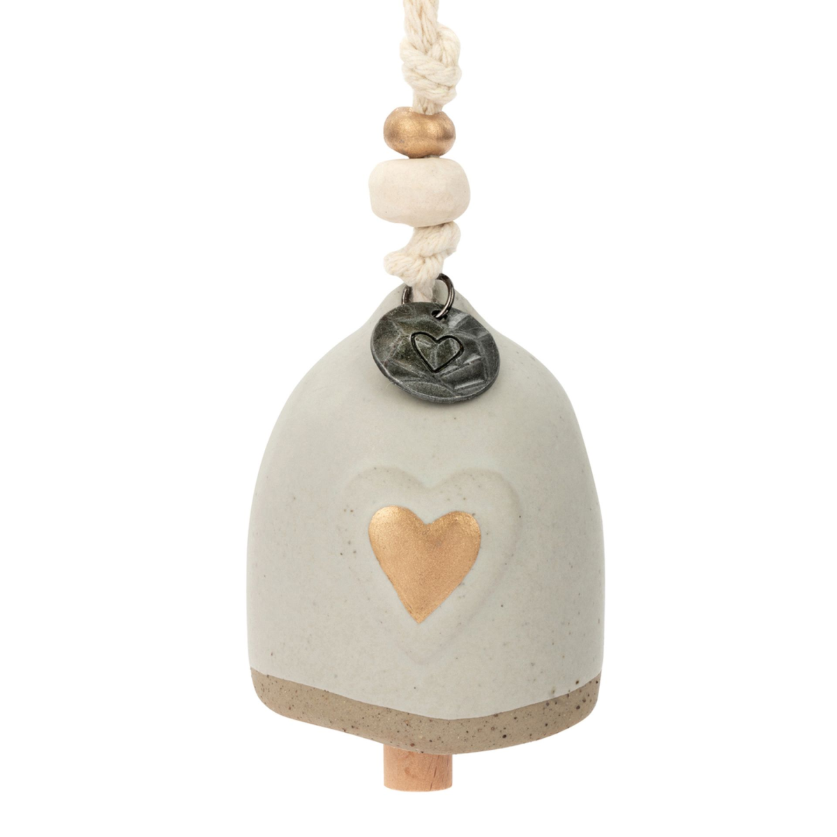 Demdaco Inspired Collection Mini Bell - Heart