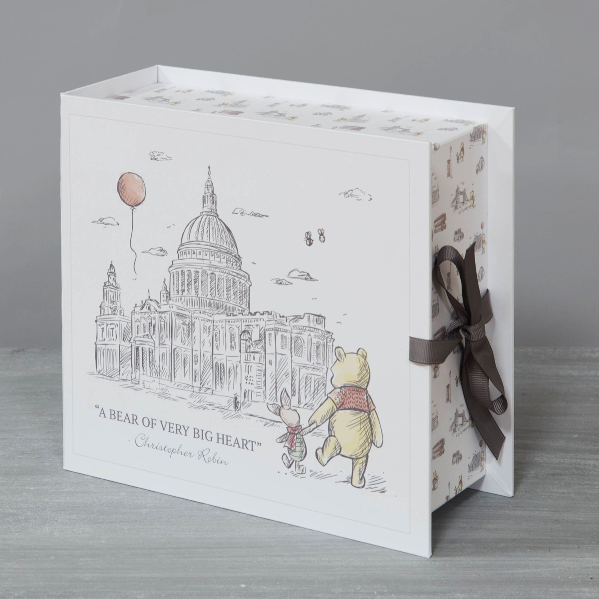Disney Christopher Robin Keepsake Box Bear of Very Big Heart