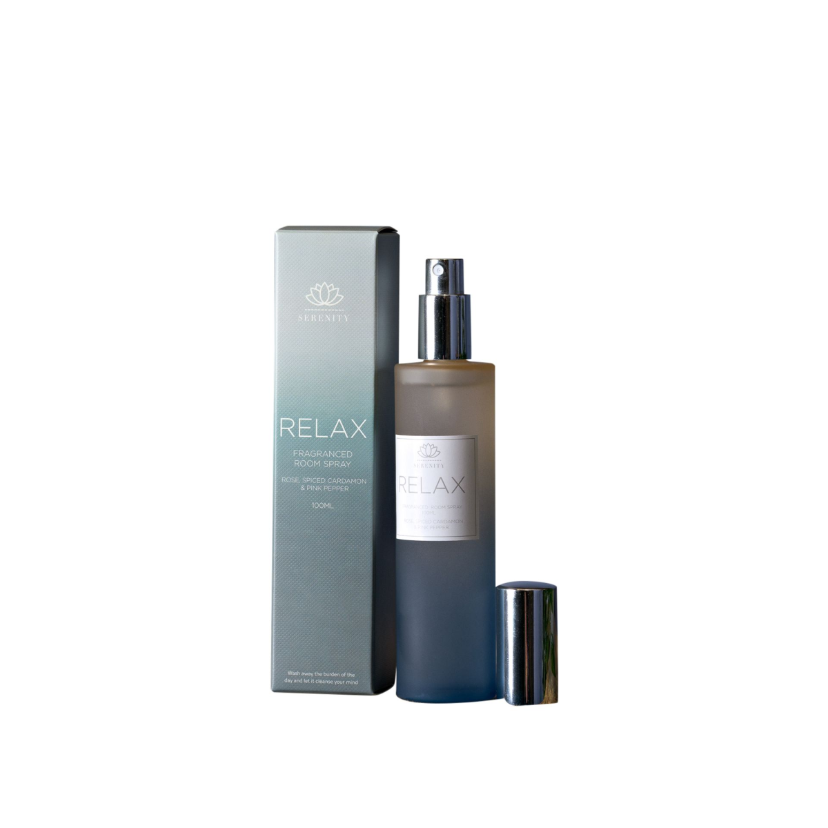 Serenity Relax Room Spray 100ml Rose,Cardamon & Pink Pepper