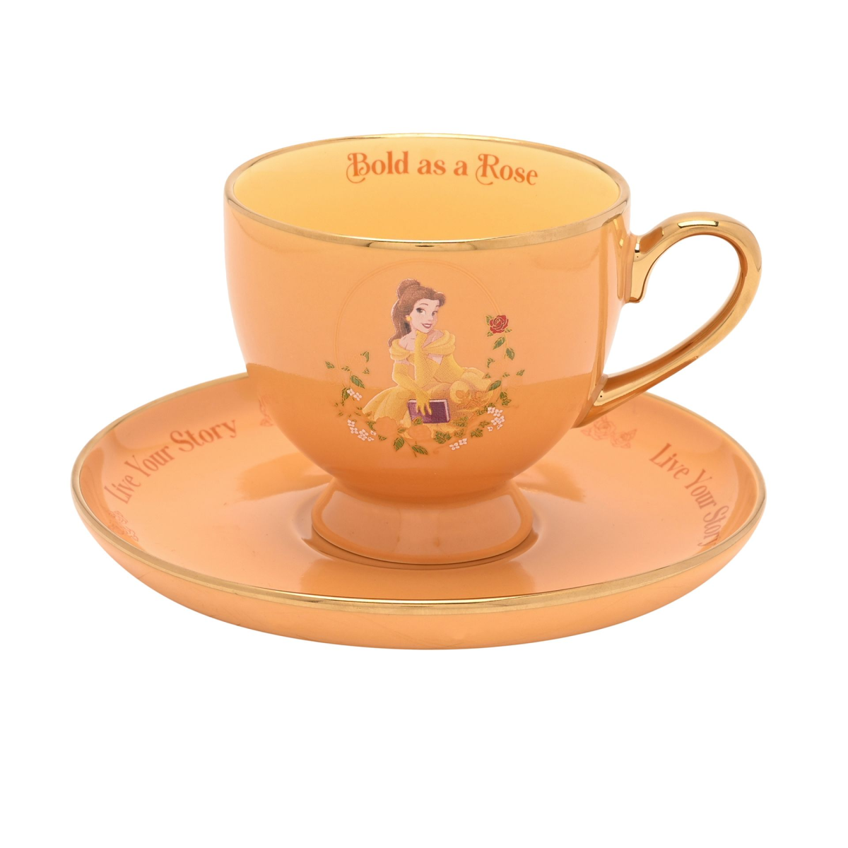Disney Pastel Princess Tea Cup & Saucer - Belle