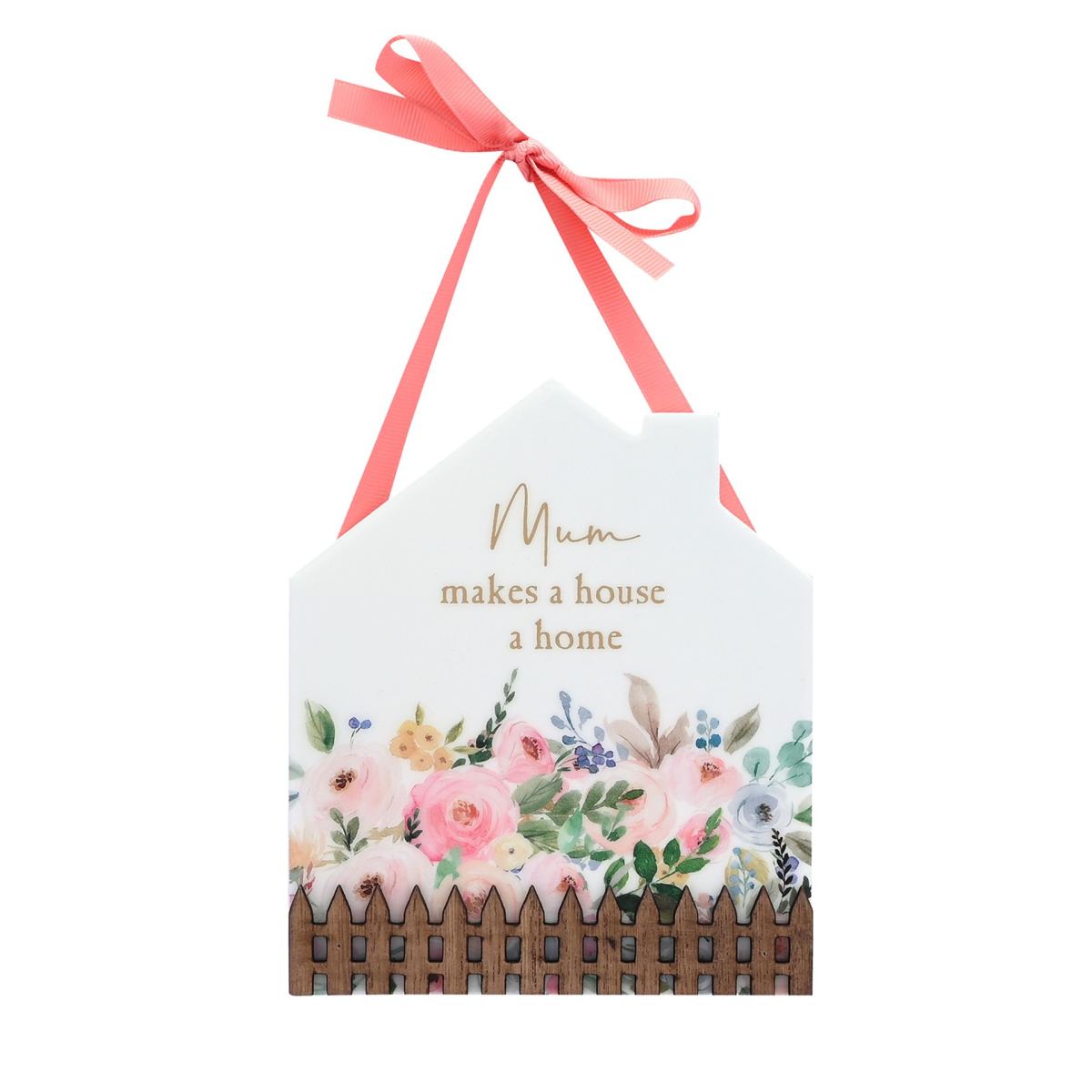 The Cottage Garden Home Fence Plaque - Mum