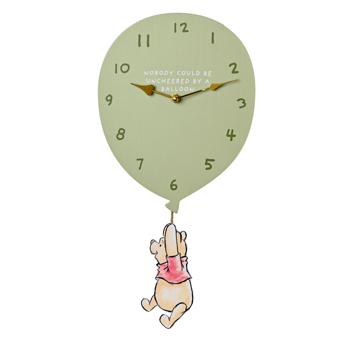 Disney Winnie The Pooh Balloon Wall Clock