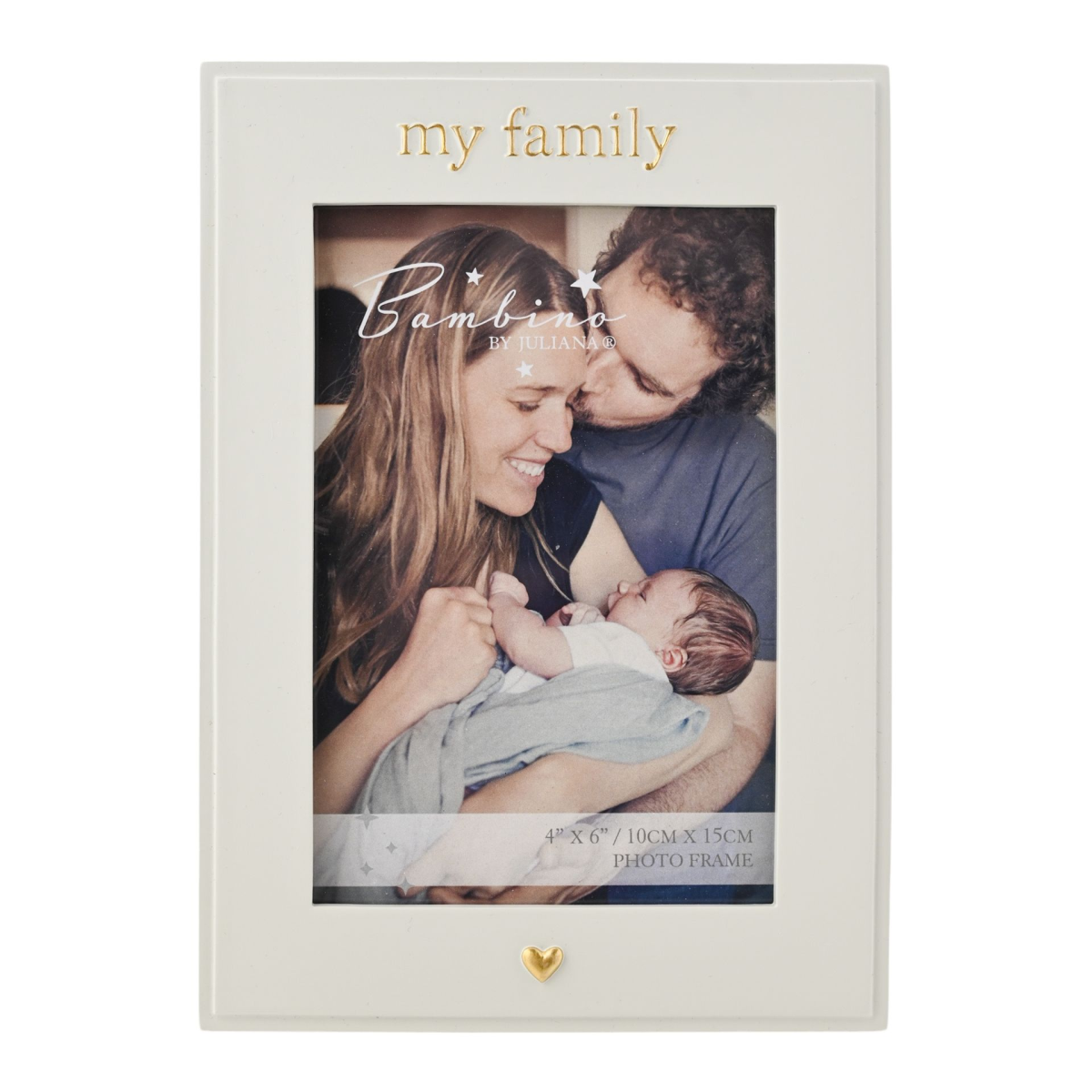 Bambino 'My Family' Photo Frame 4" x 6"