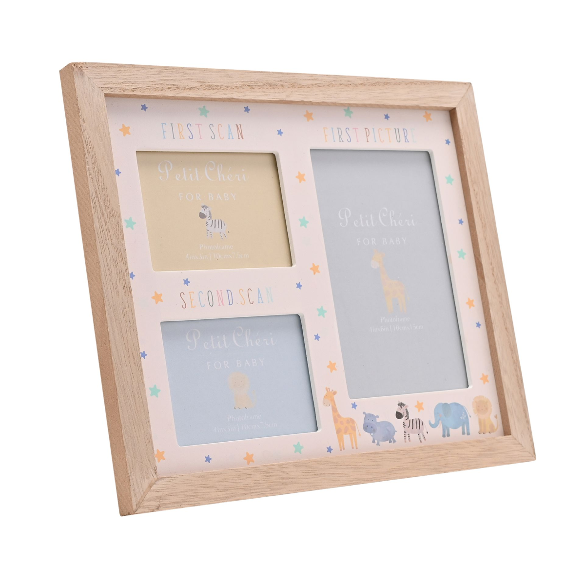 Petit Cheri Animal Double Baby Scan Frame