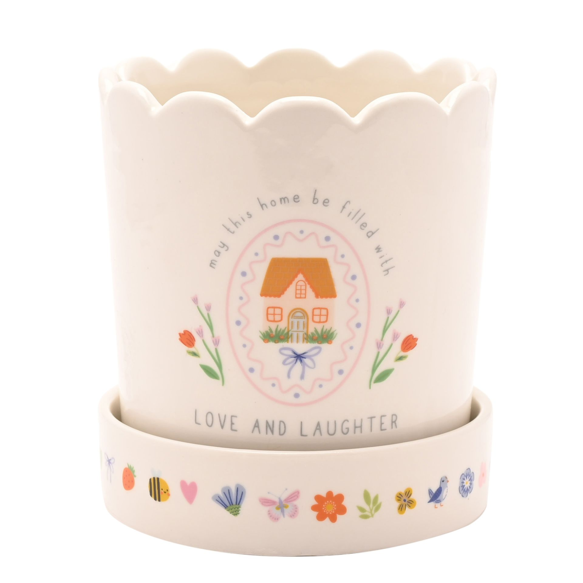 Love Life Plant Pot - Home
