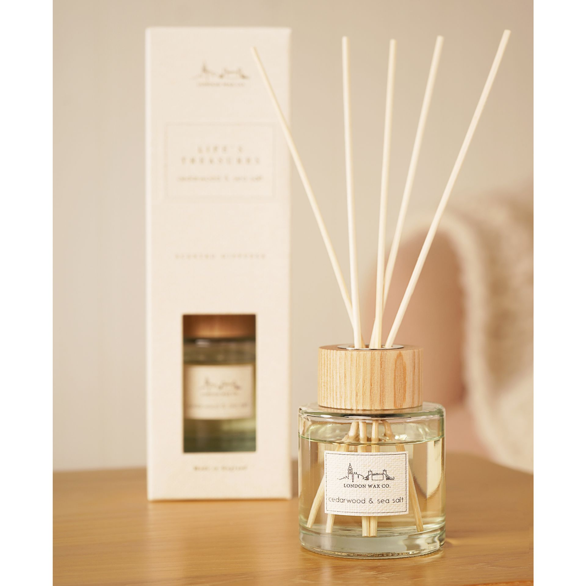 The London Wax Company Cedarwood & Sea Salt Diffuser 100ml