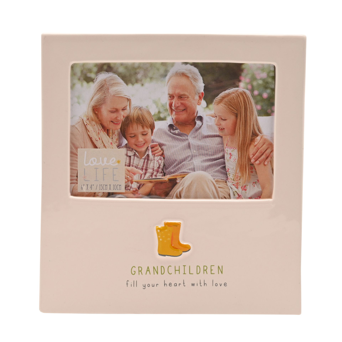 Love Life Photo Frame 4" x 6" - Grandchildren