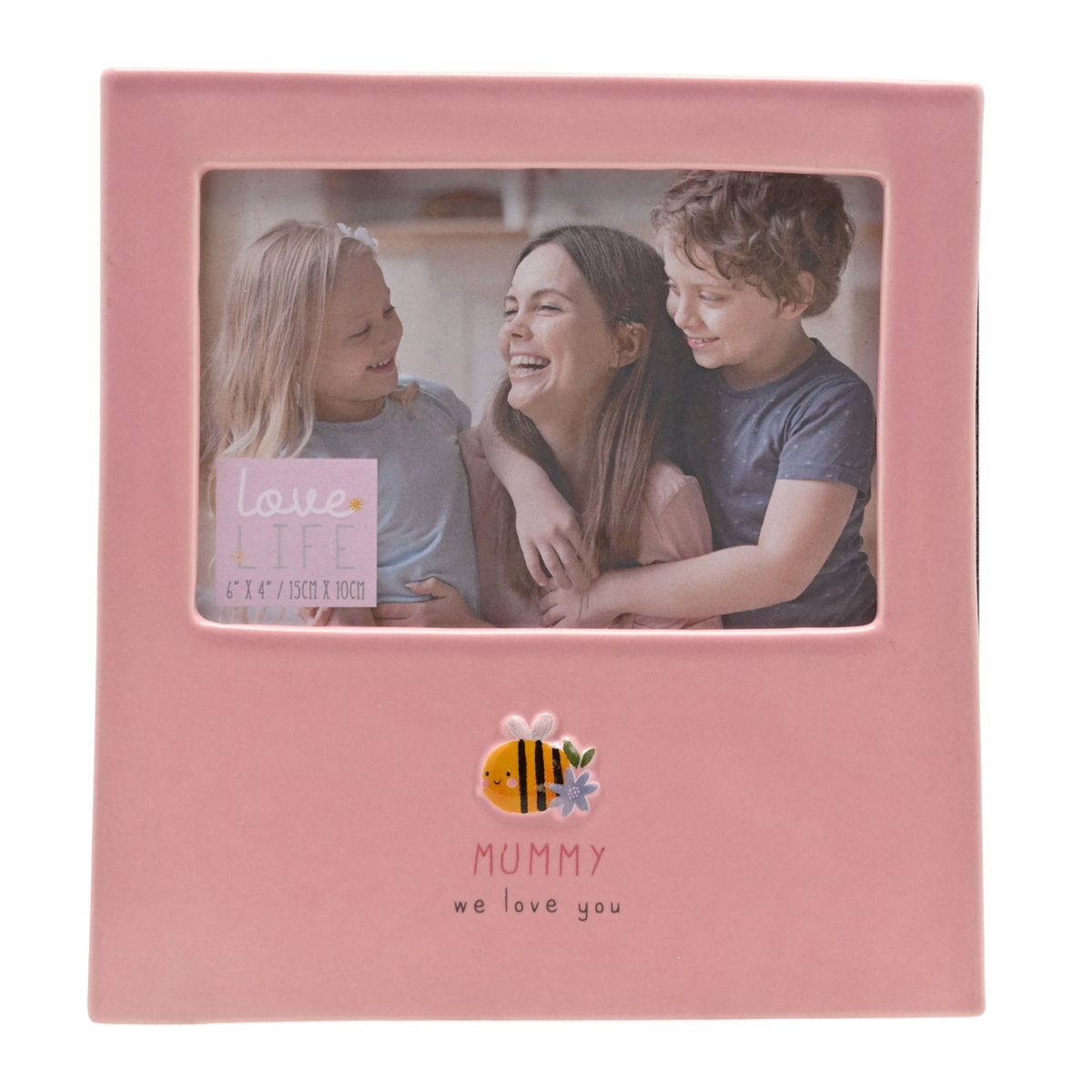 Love Life Photo Frame 4" x 6" - Mummy