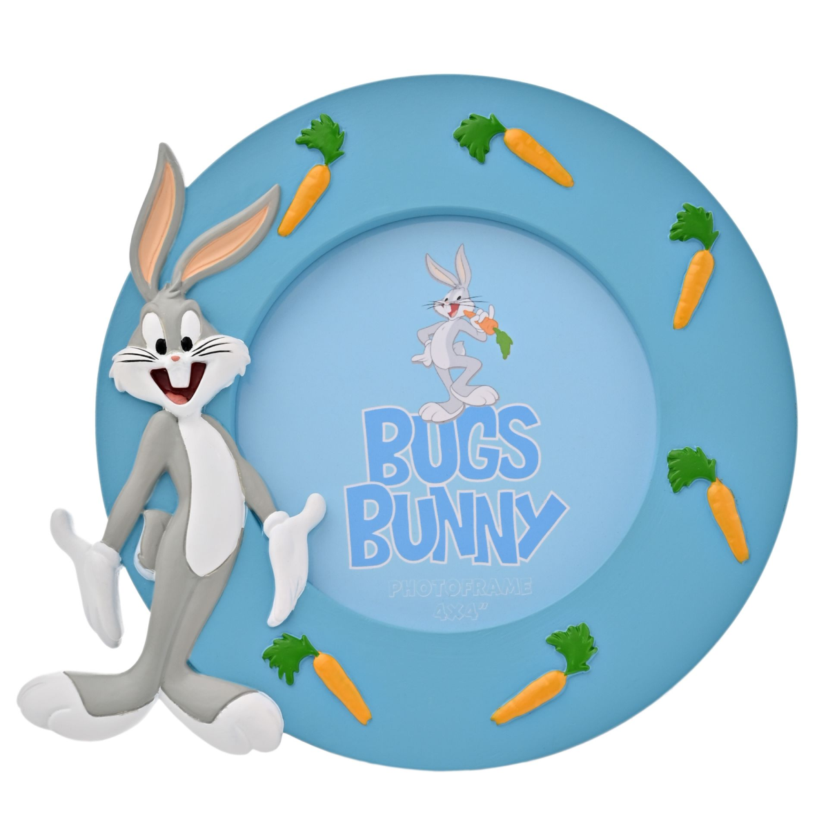 Warner Bros Looney Tunes Bugs Bunny Resin Photo Frame - 15cm