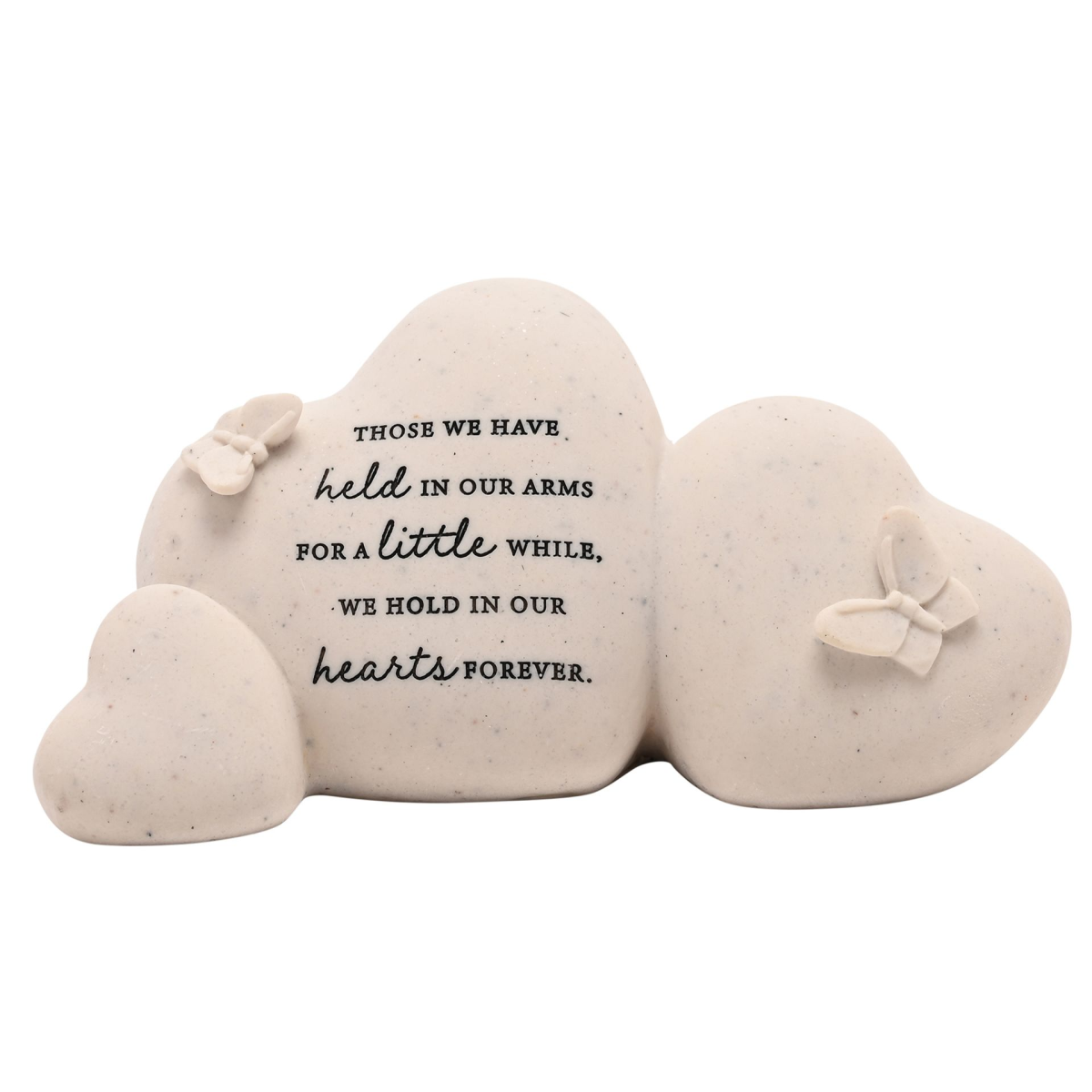 Thoughts of You Heart Stones Graveside Plaque