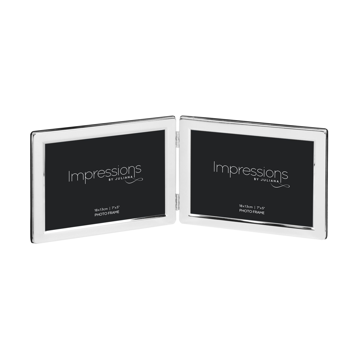 S/Plated Double Frame - 5"x7" Landscape