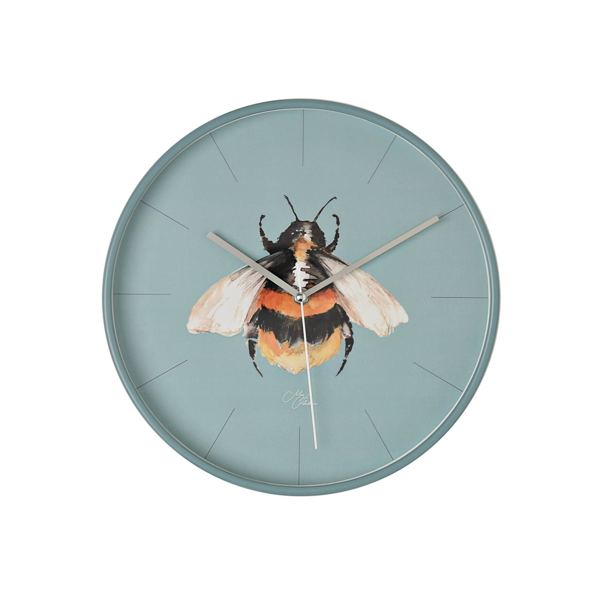 Meg Hawkins Round Wall Clock 30cm Bee