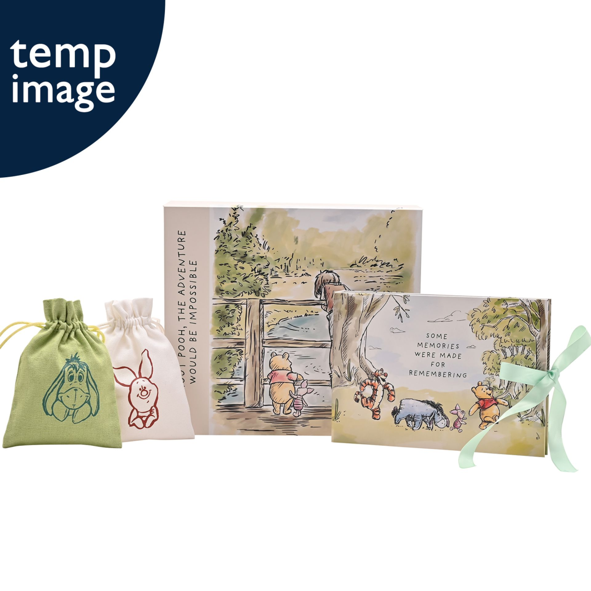 Disney Winnie The Pooh Keepsake Box with Photo Album & Bags
