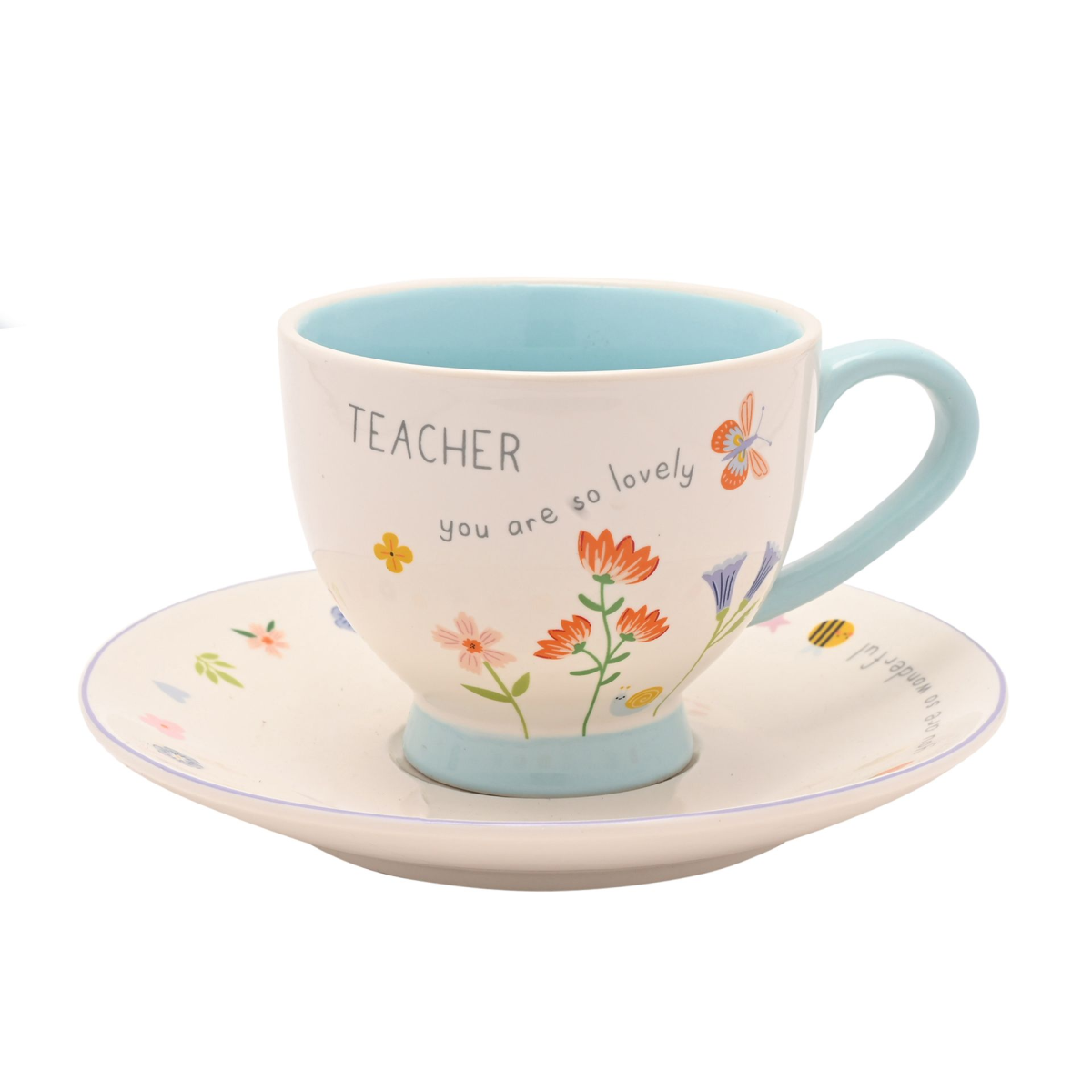 Love Life Cup & Saucer - Teacher