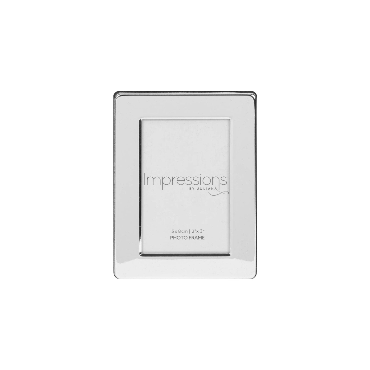 Impressions Silverplated Photo Frame Flat Edge - 2" x 3"