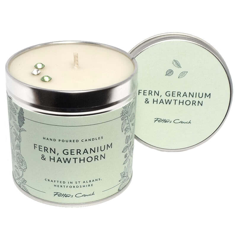 Peace Wellness Candle with Fern, Geranium & Hawthorn