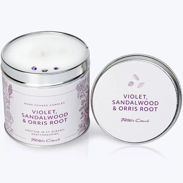 Energy Wellness Candle with Violet, Sandalwood & Orris Root