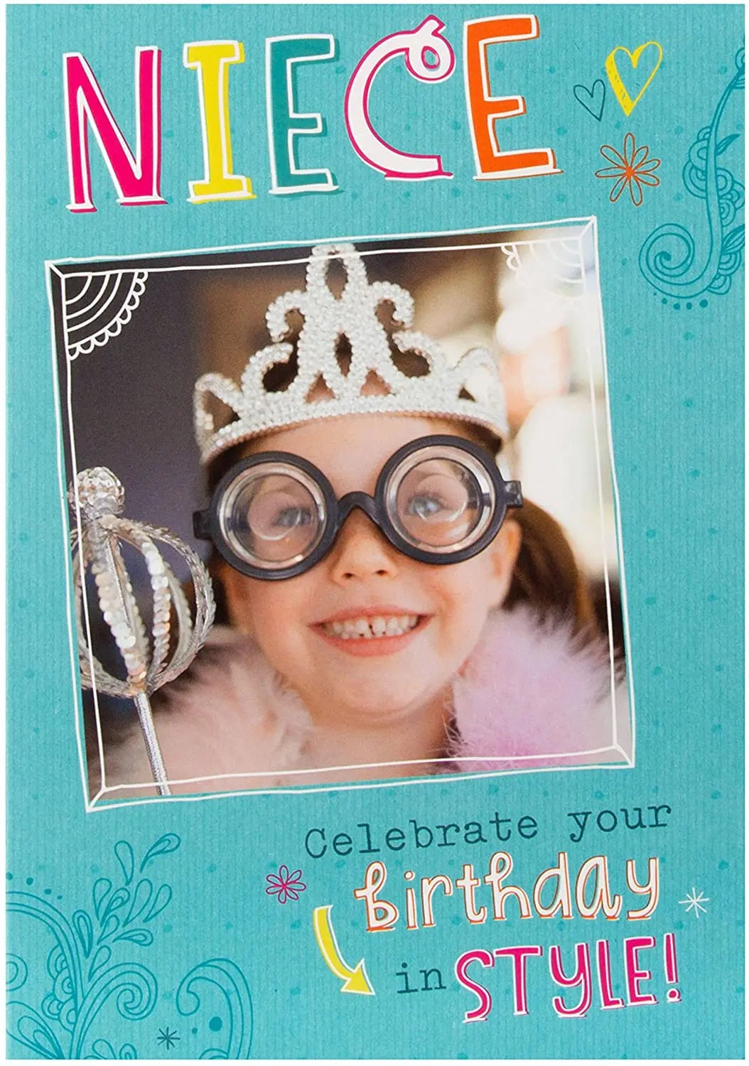Niece Birthday Card - A Princess in the Making