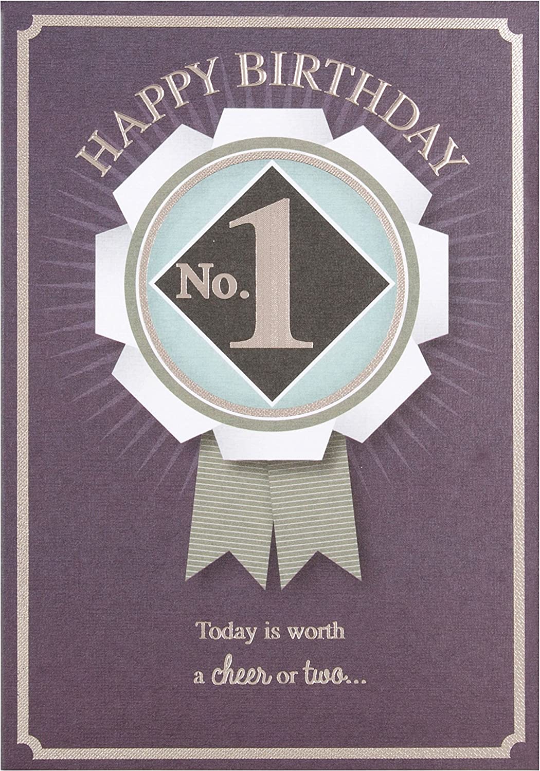 General Birthday Card  - To 'No. 1' You