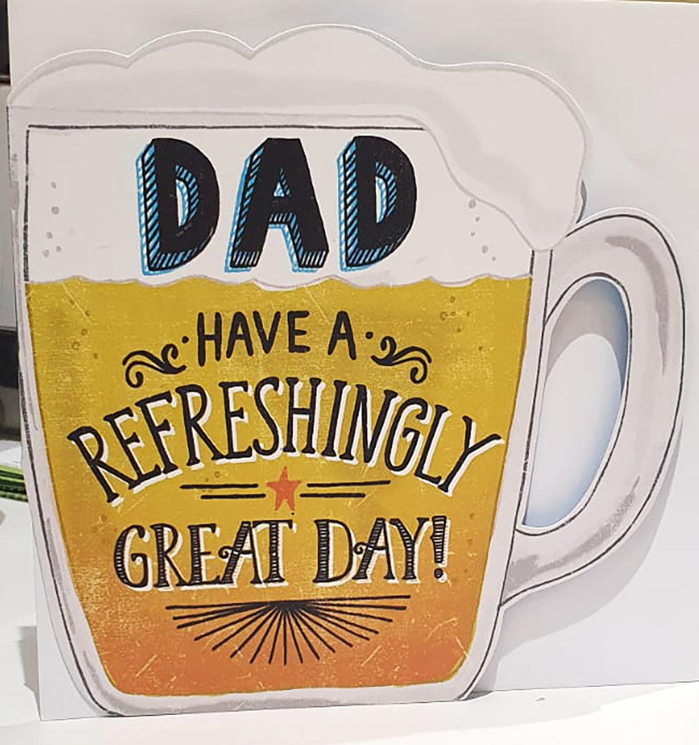 Dad Birthday Card - The Joy Of Fermented Malt