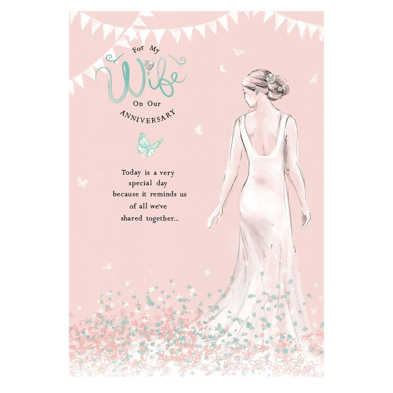 Wife Anniversary Card - Enchanting Moments