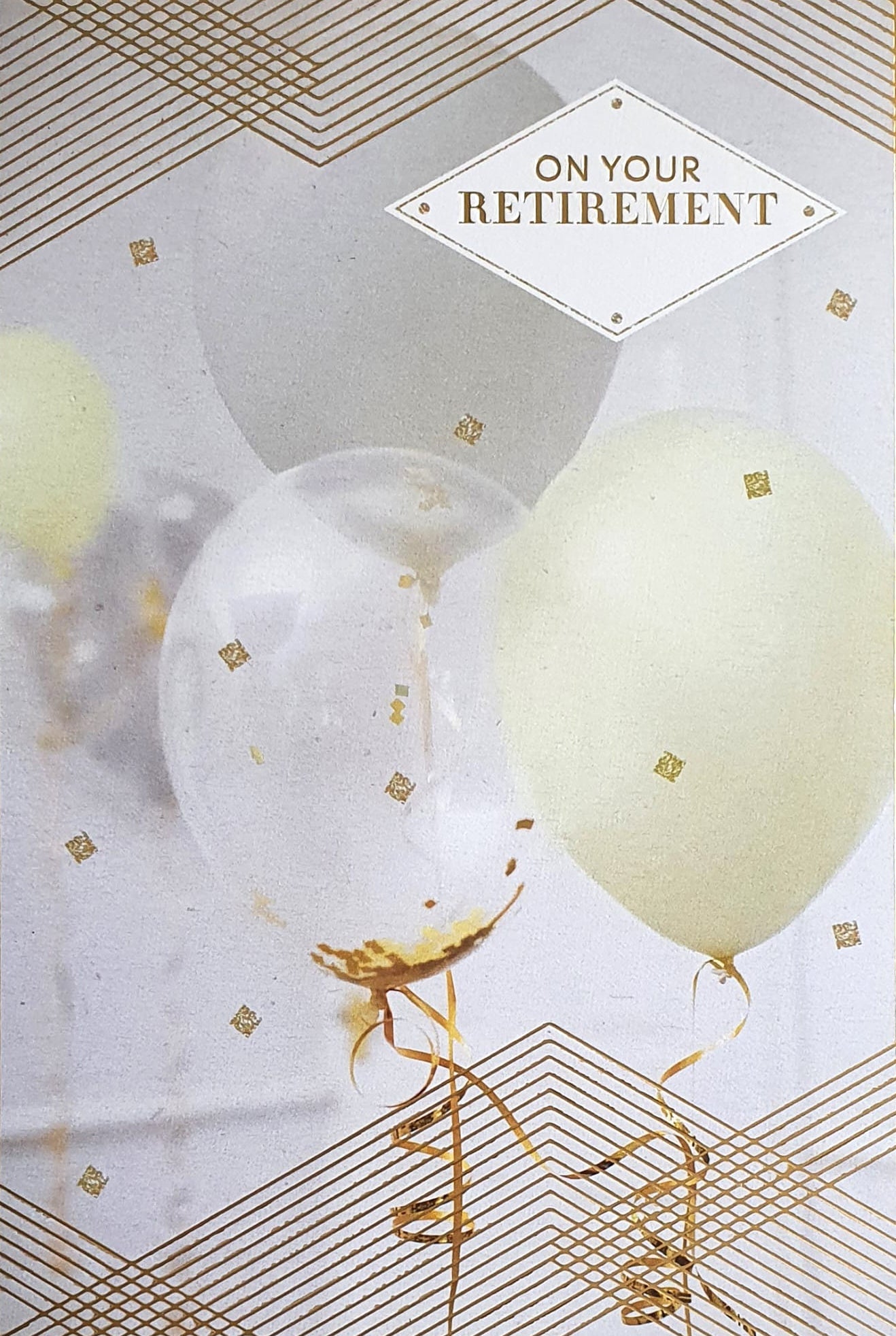 Retirement Card - Celebratory Balloons
