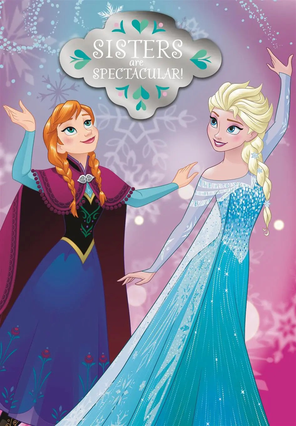 Sister Frozen Birthday Card - Anna and Elsa - Frozen