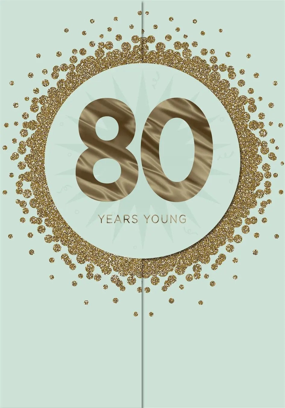 80th Birthday Card - The Diadem Regal Power Of Reaching 80