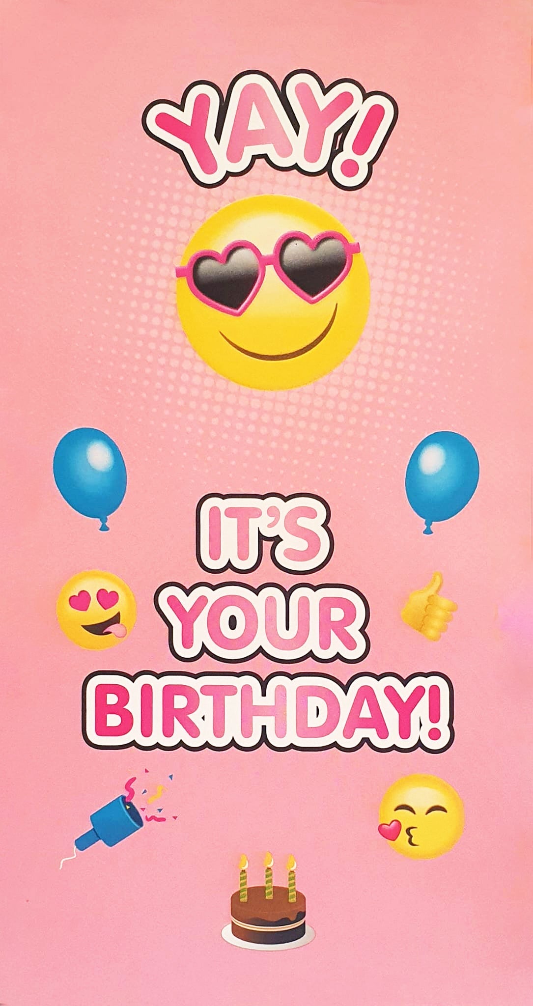 Girl Juvenile Birthday Card - To The "Princess" Of Emojis