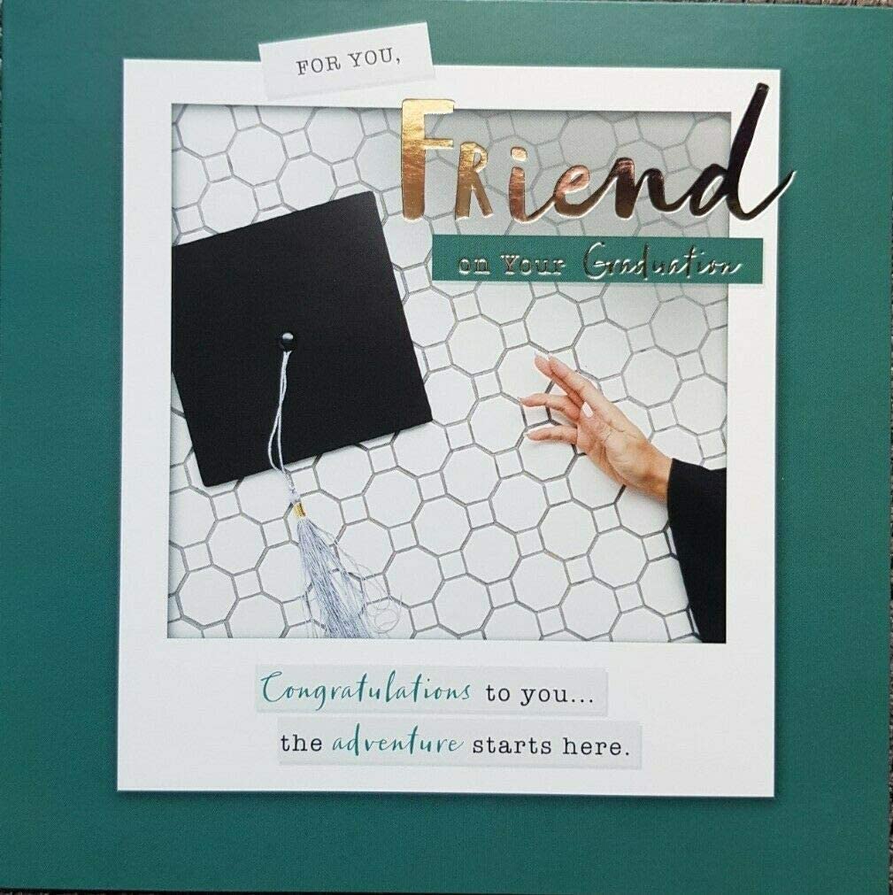 Friend Graduation Card - The Mortarboard Cap