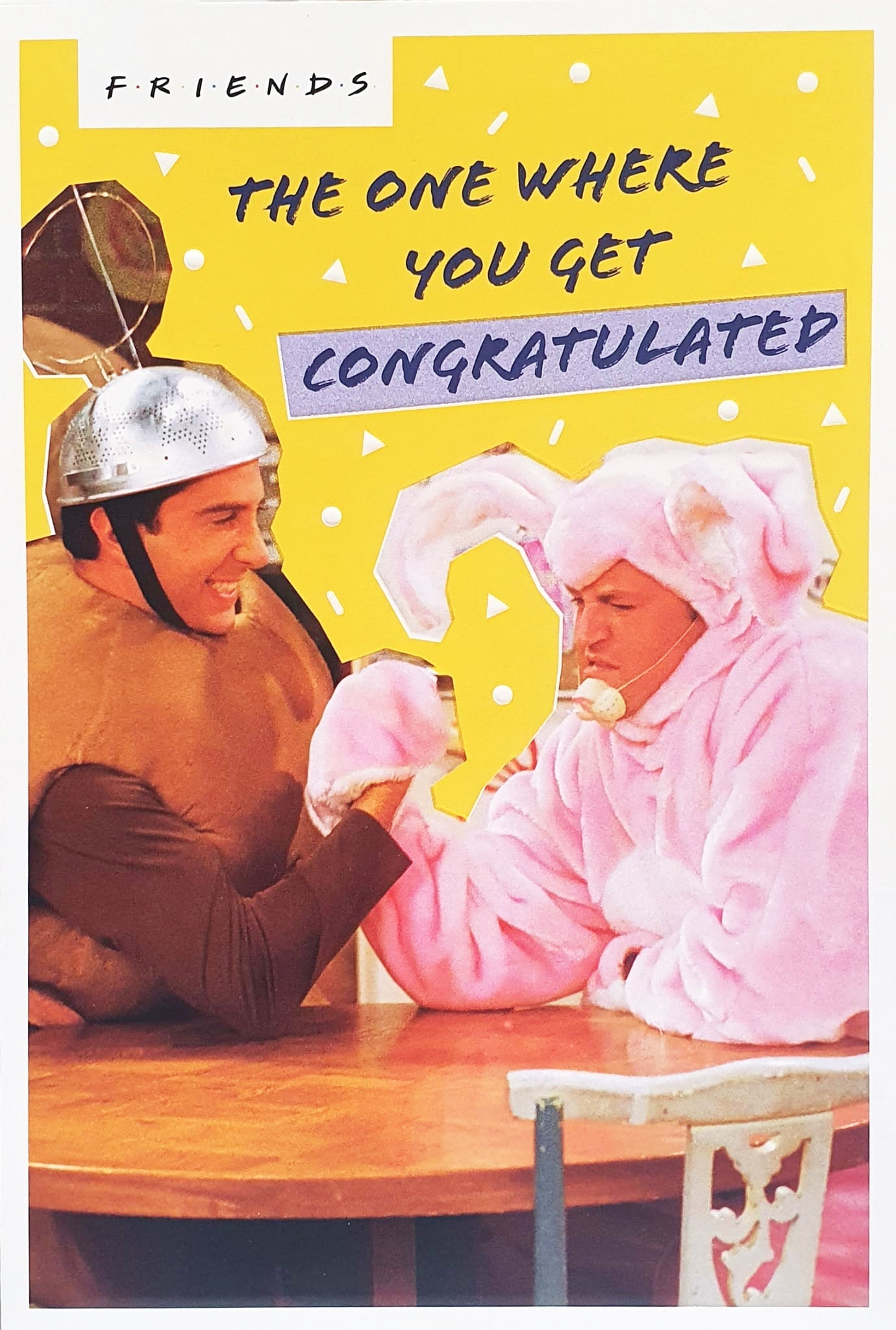 Humorous Congratulations Card - From The Television Series "Friends"