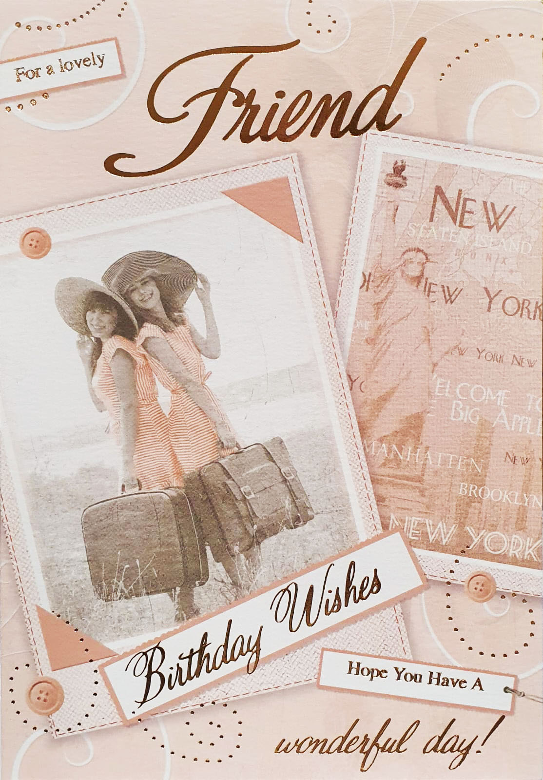 Friend Birthday Card - Memorable Times