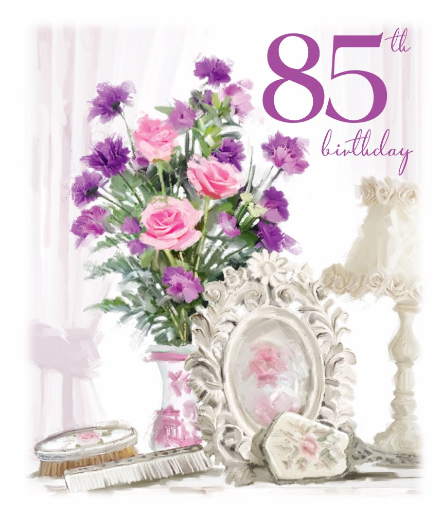 85th Birthday Card - Traditional Values