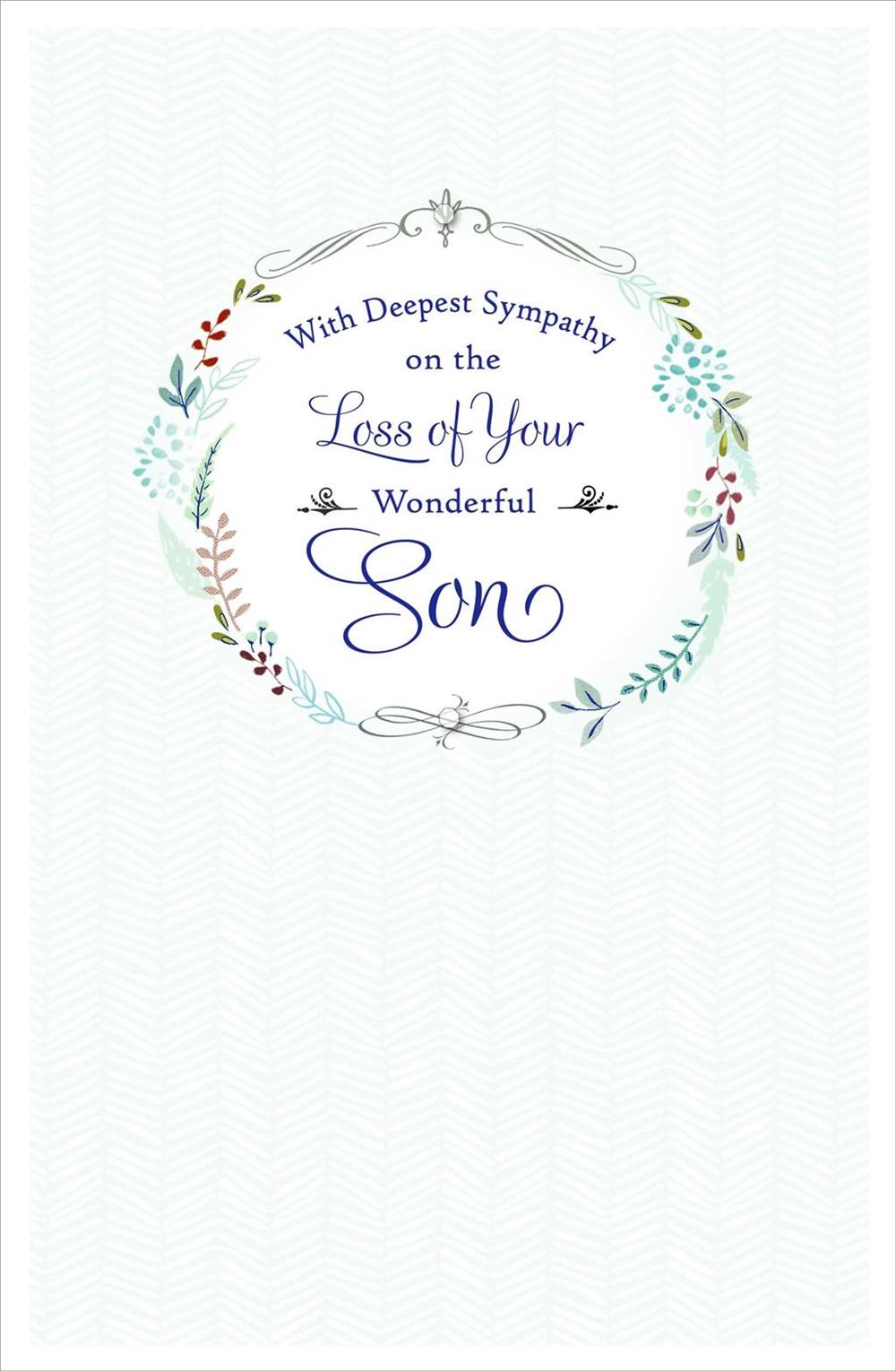 Son Sympathy Card - Timeless Memories