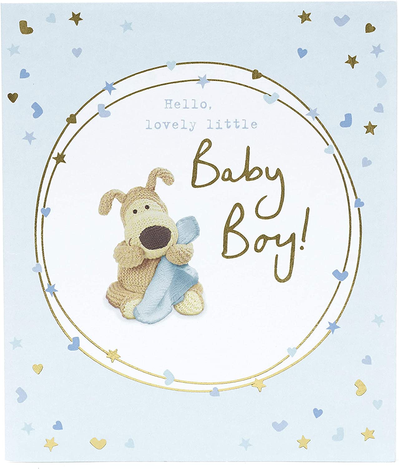 New Baby Boy Card - Baby Boy Boofles 