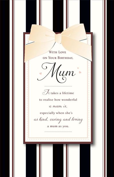 Mum Birthday Card -  Mum In Perfect Harmony