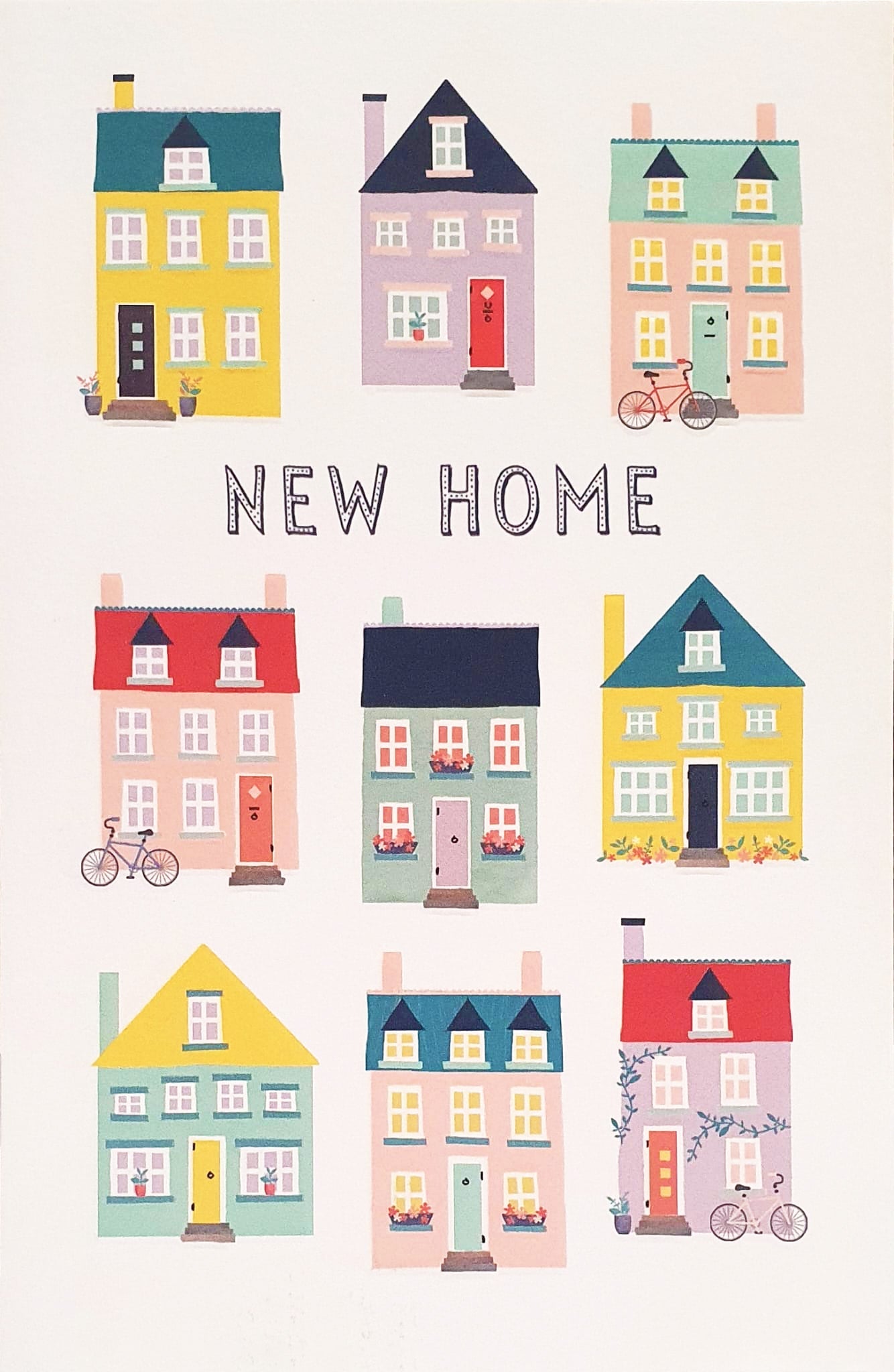 New Home Card - The Colours Of Happiness