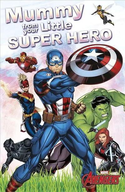 Mummy Birthday Card - The Mighty Avengers
