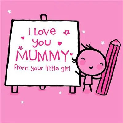 Mummy Birthday Card - Message Of Love