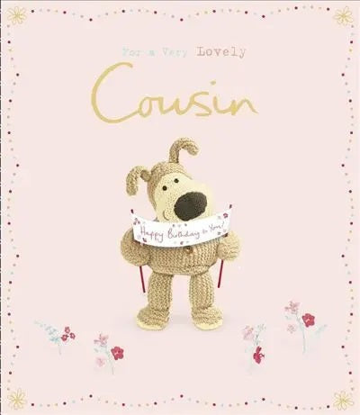 Cousin Birthday Card - Birthday Wishes From Boofles