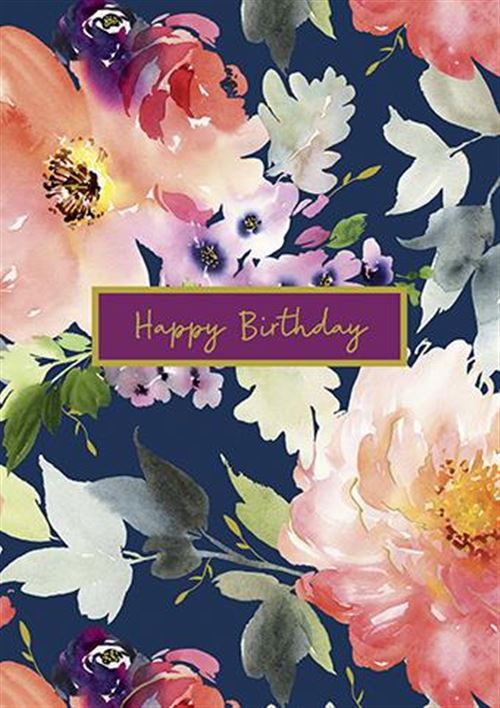 Birthday Card - Peonies And Much More