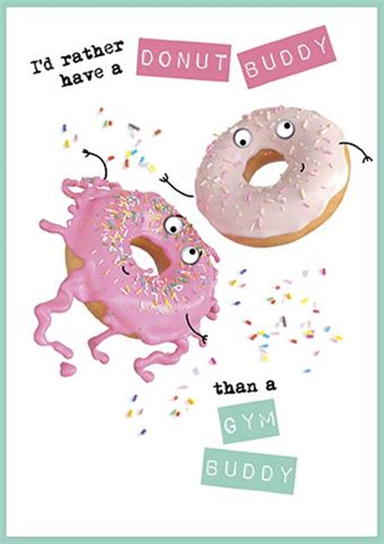Blank Card - Donut Buddies