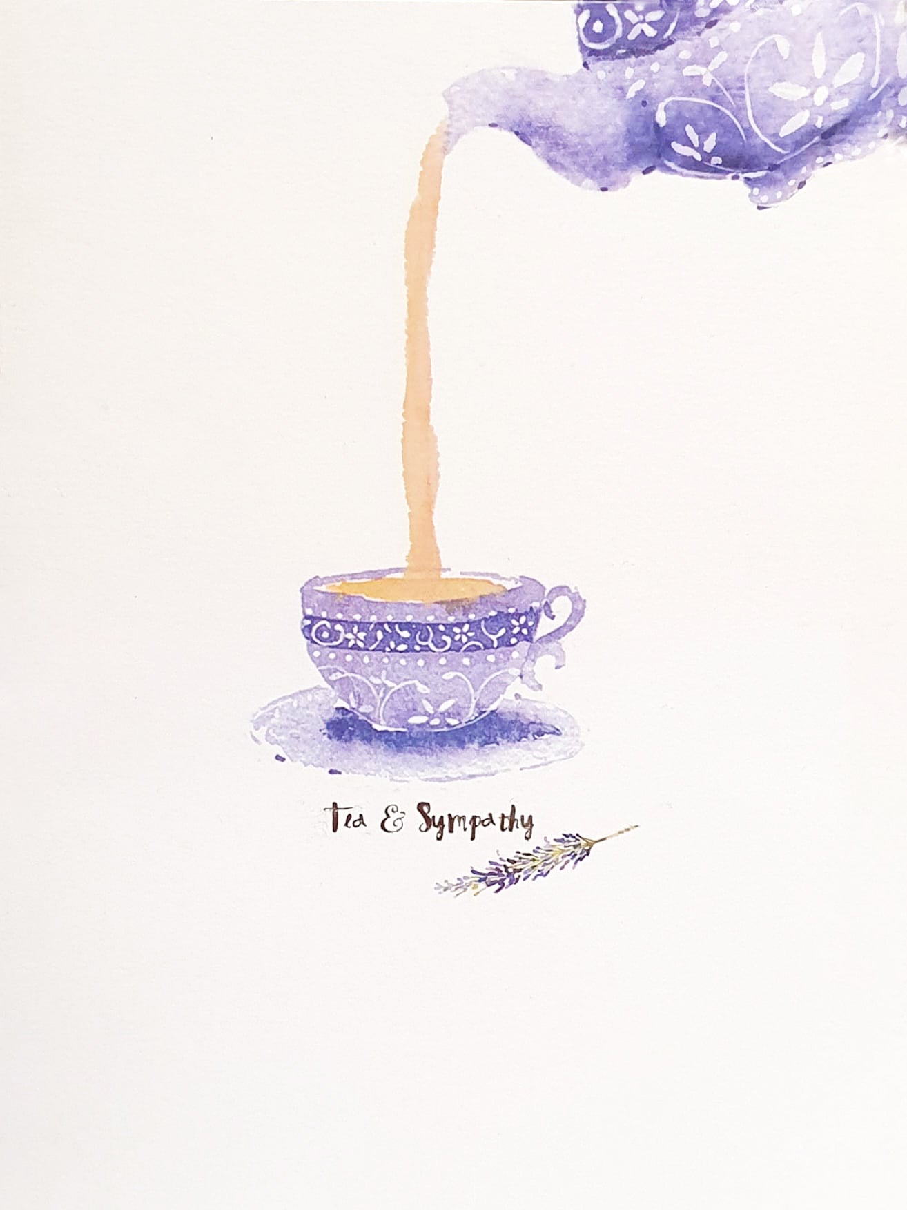 Sympathy Card - Tea And Sympathy
