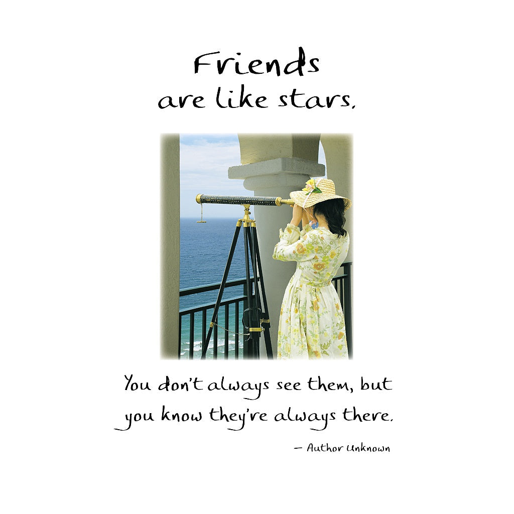 Friendship Card - Always There - You are a Star