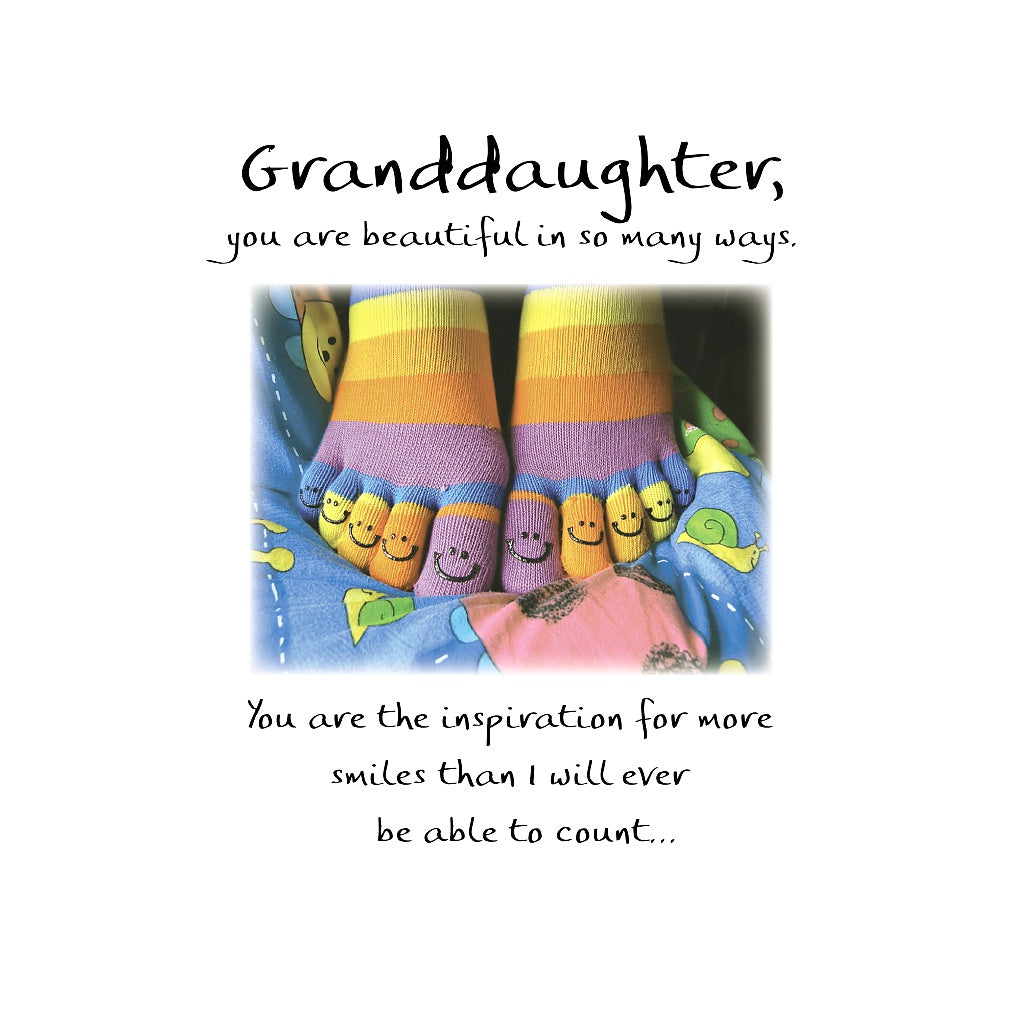 Granddaughter Card - Sunshine, Princess and the Sweetest Gift