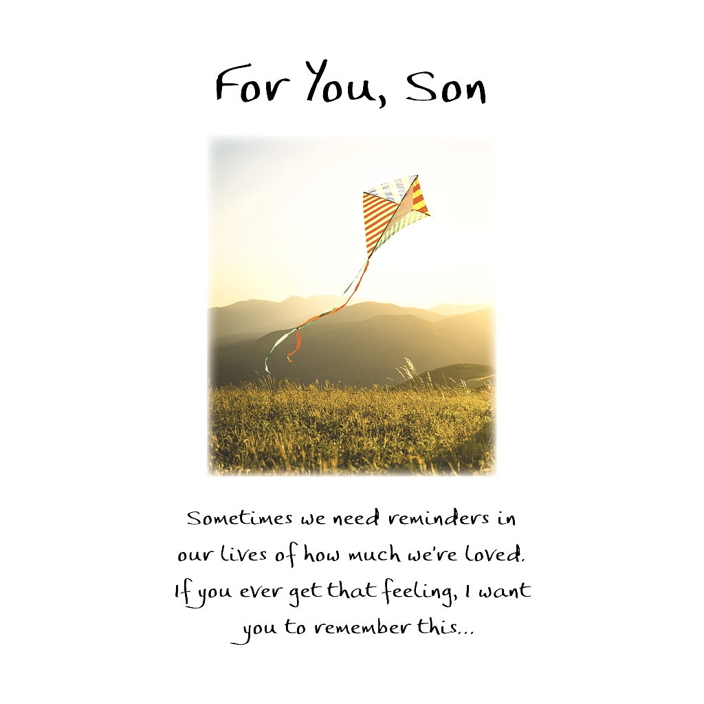 Son Card - Heartfelt Love and Pride for Beloved Son