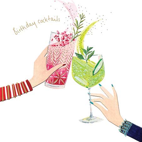 Birthday Card - Birthday Cocktails