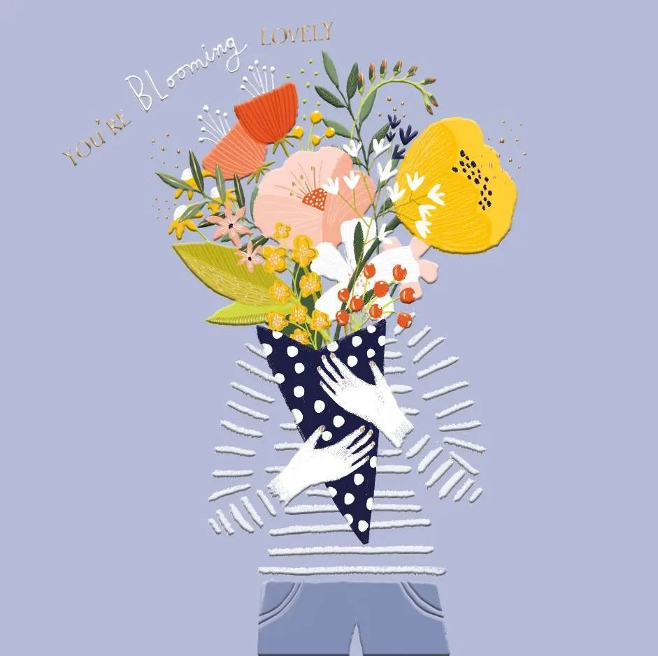 Birthday Card - Blooming Lovely