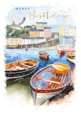 Birthday Card - A Special Place - Boating
