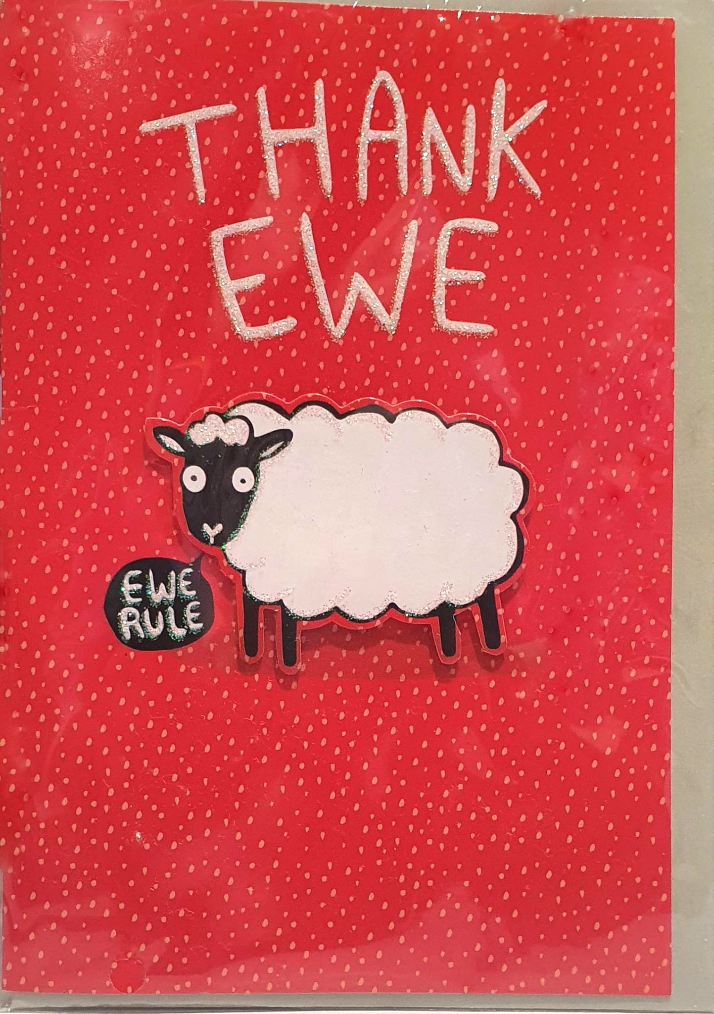 Hand-Finished Thank You Card - EWE Rule